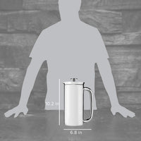 Polished Steel French Press (2)