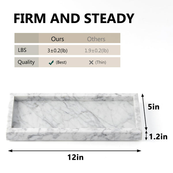 White Marble Tray