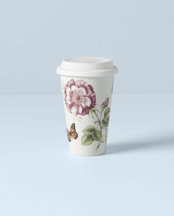 Butterfly Thermal Travel Mug