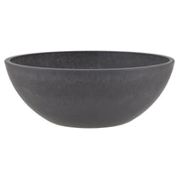 Charcoal Low Bowl Planter