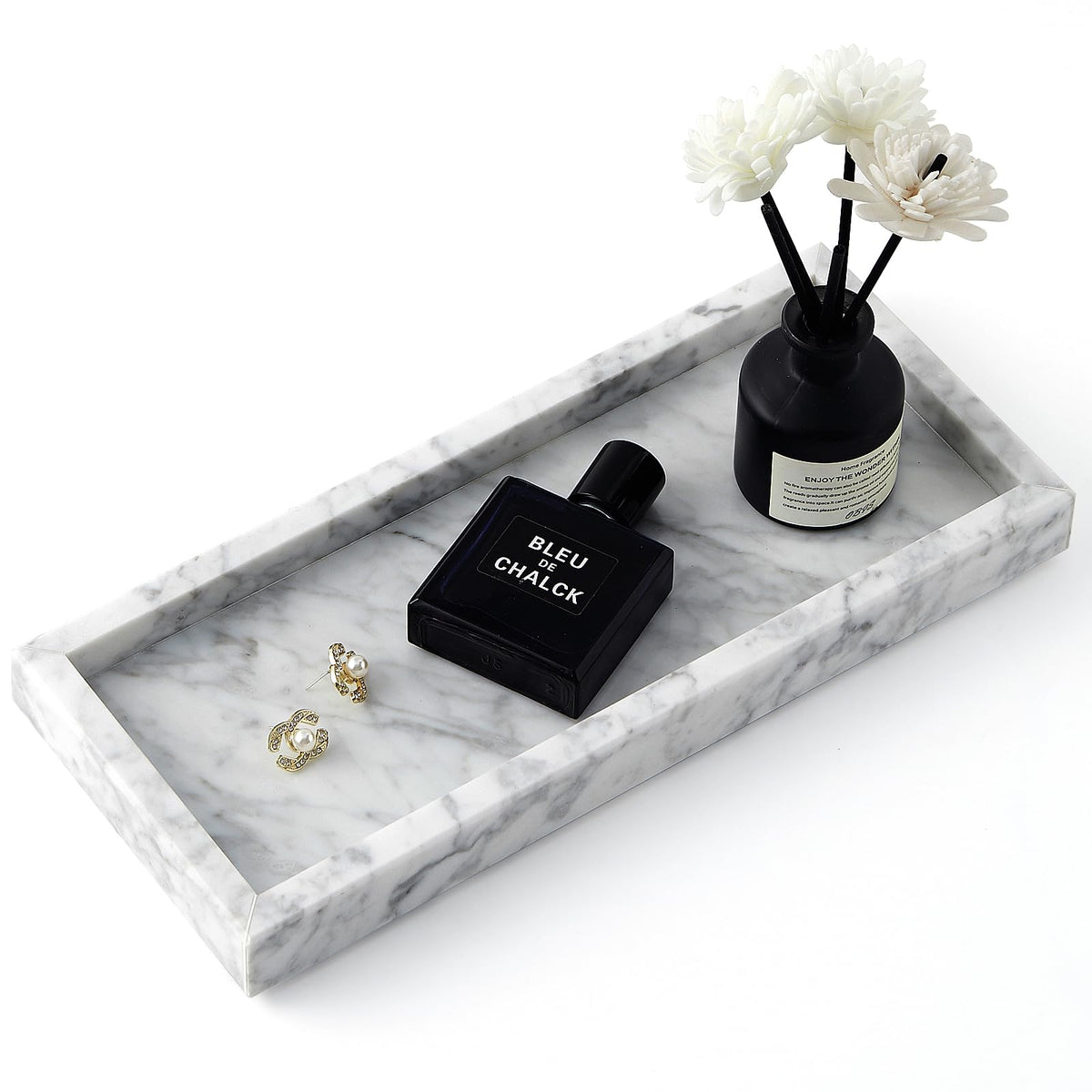 White Marble Tray