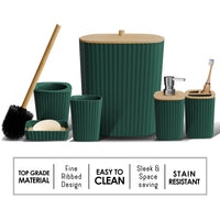 Hunter Green Bathroom Accessories (Set of 6)