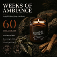 Palo Santo Wood Wick Candle