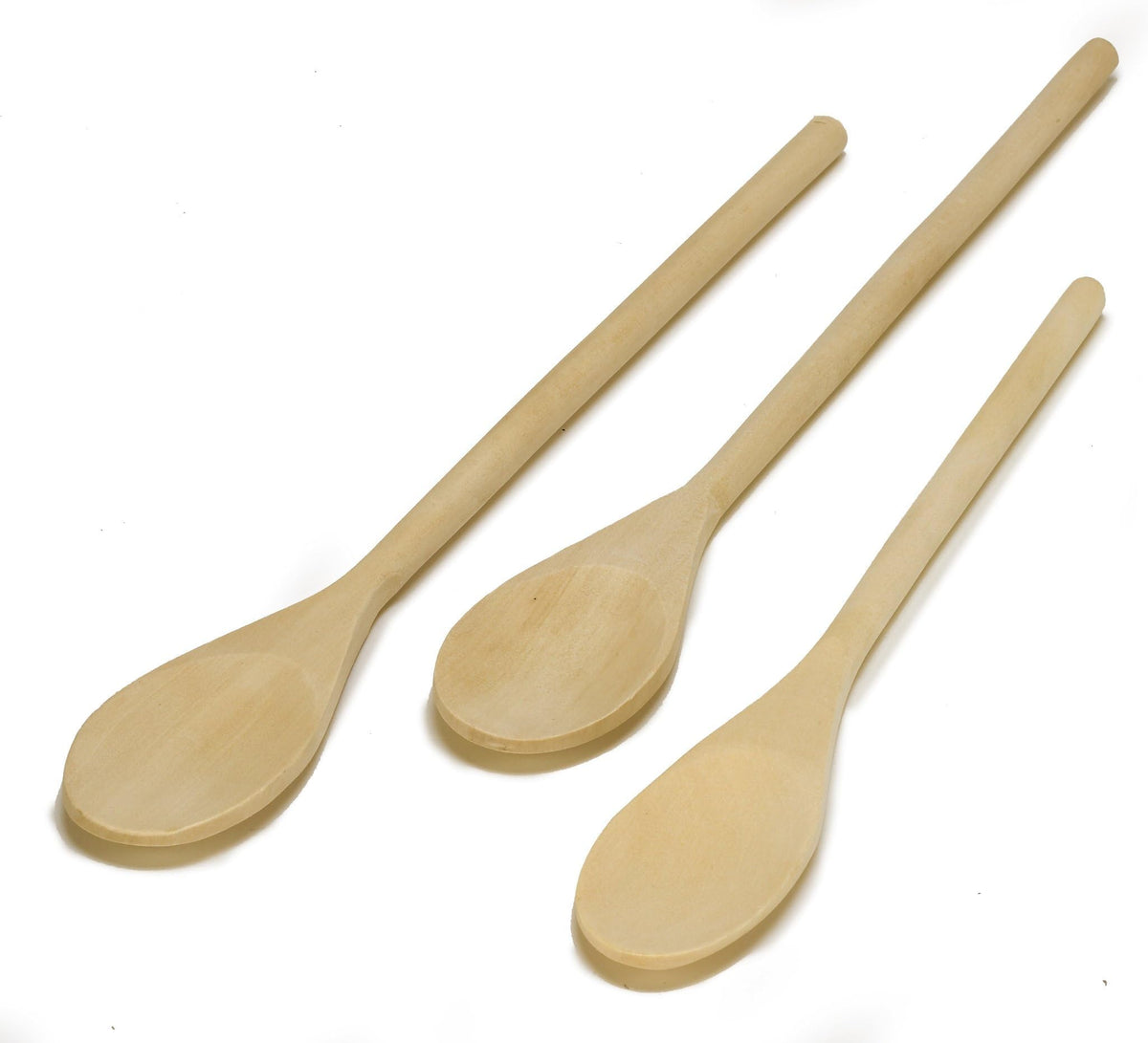 Maplewood Cooking Spoons (Set of 3)