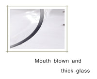 Clear Glass Hurricane Candle Holder (Set of 2)