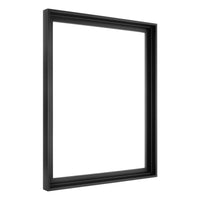 Black Canvas Float Frame