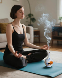 Blue & White Porcelain Incense Burner