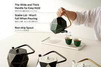 Green Cast Iron Teapot