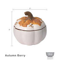 Cream Pumpkin Bowls (Set of 12)