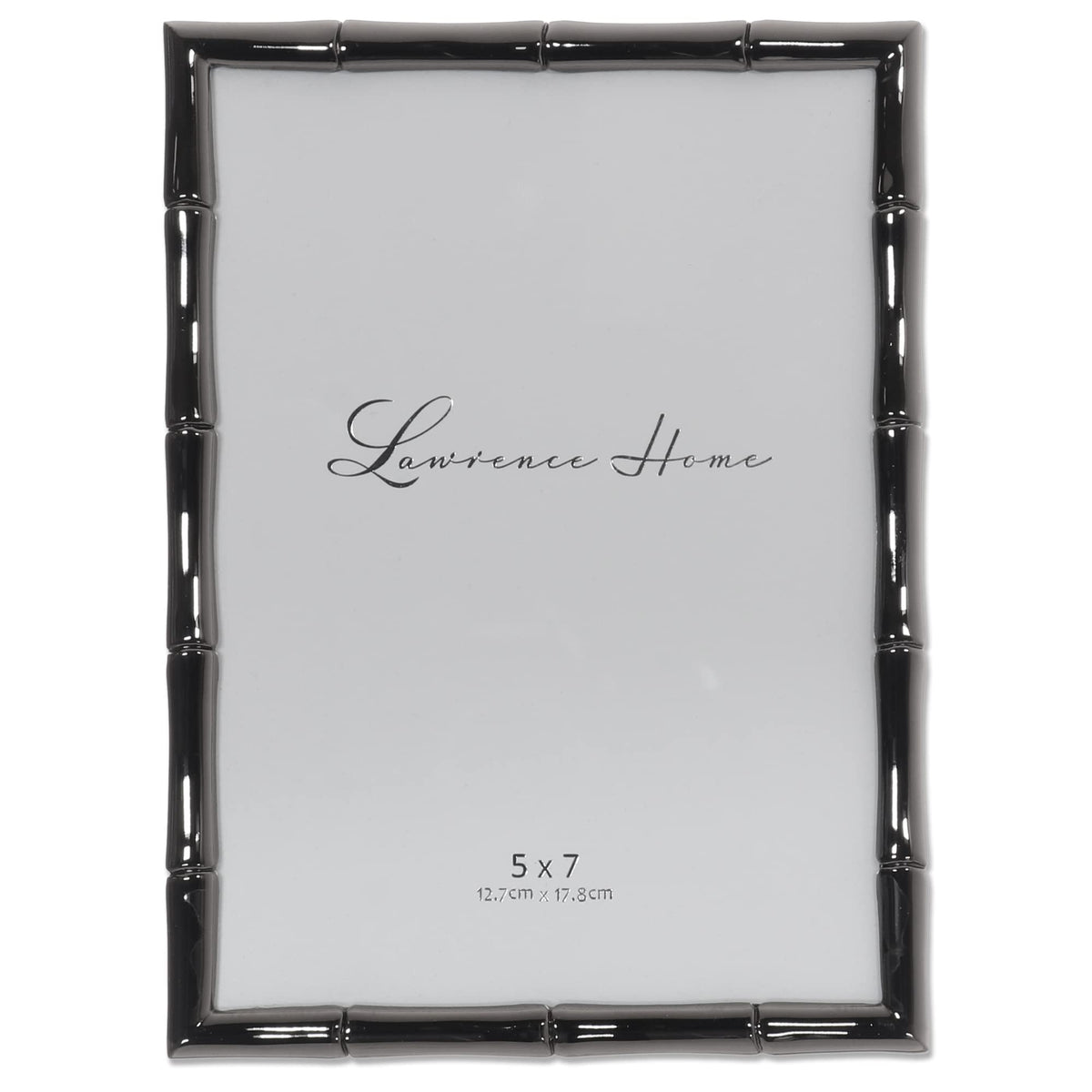 Black Bamboo Metal Frame