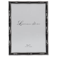 Black Bamboo Metal Frame