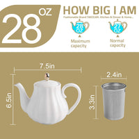 Pink Porcelain Teapot