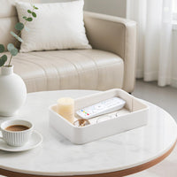 White Valet Catchall Tray