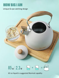 Milk White Tea Kettle