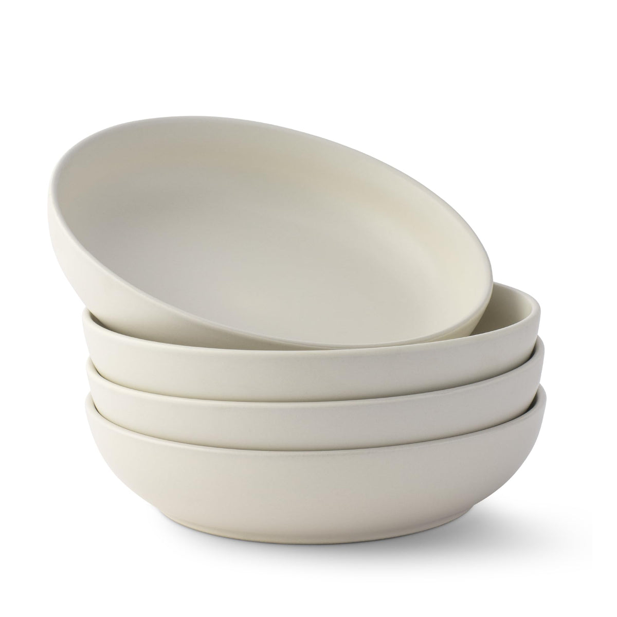 Linen Stoneware Serving Bowls (Set of 4)