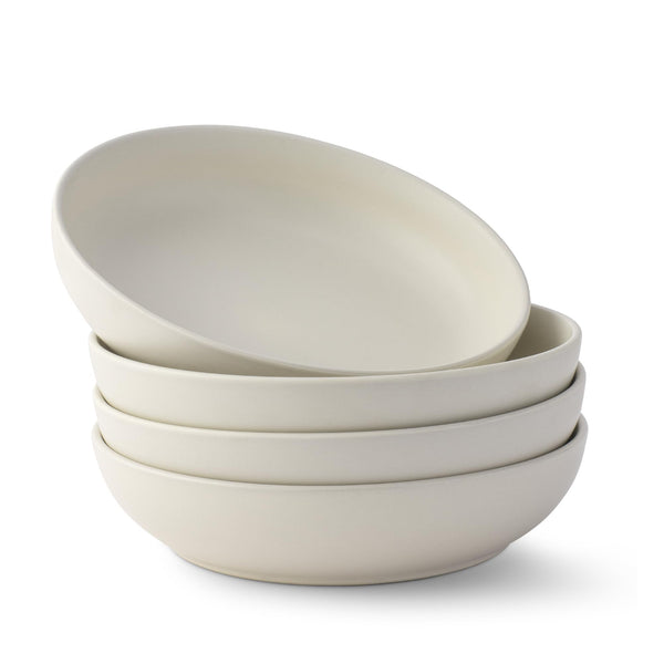 Linen Stoneware Serving Bowls (Set of 4)