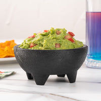 Black Molcajete Salsa Bowls (Set of 10)