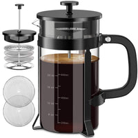 Black Steel French Press
