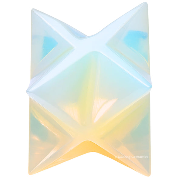 Opalite Merkaba Crystal