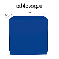 Blue Fitted Table Cover