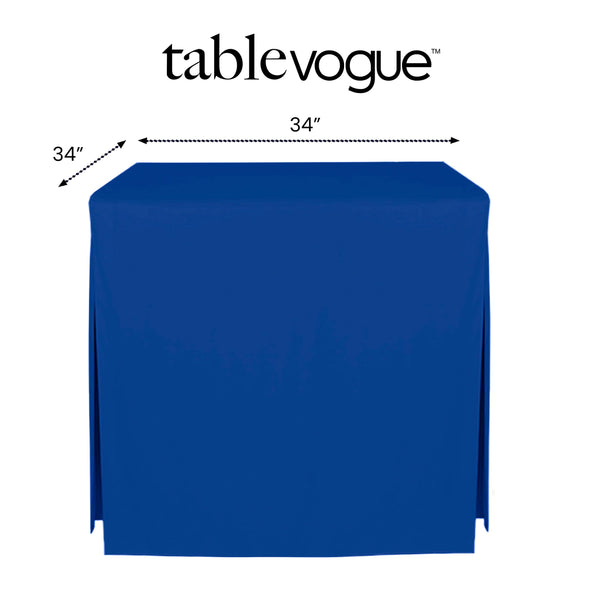 Blue Fitted Table Cover