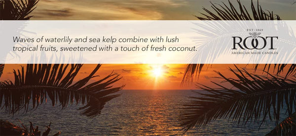 Coastal Sunrise Beeswax Candle