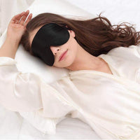 Black Silk Sleep Mask