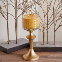 Bourbon Pear Beeswax Candle