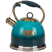 Blue Whistling Tea Kettle