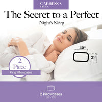 Burgundy Cotton Pillowcases (Set of 2)