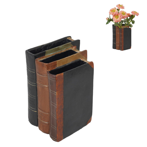 Book-Shaped Flower Vase