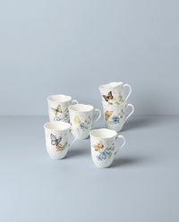 Butterfly Meadow Mugs (Set of 6)