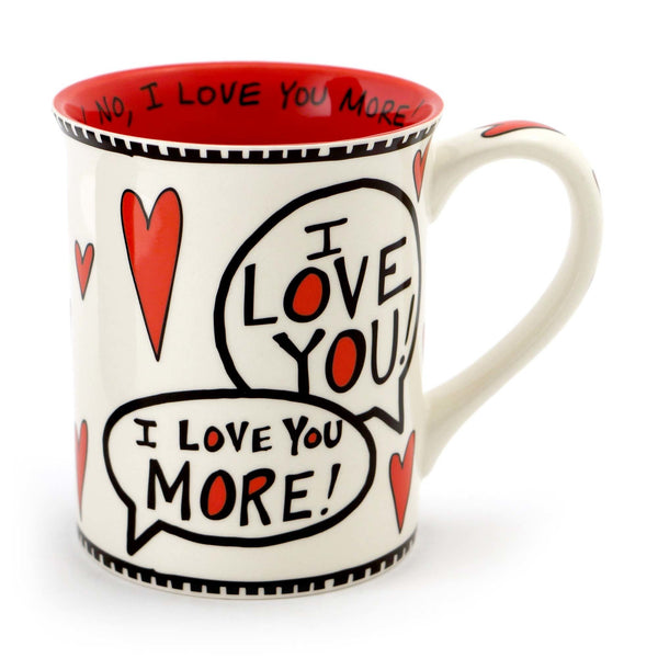 Red Stoneware Mug