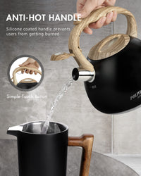Black Titanium Tea Kettle