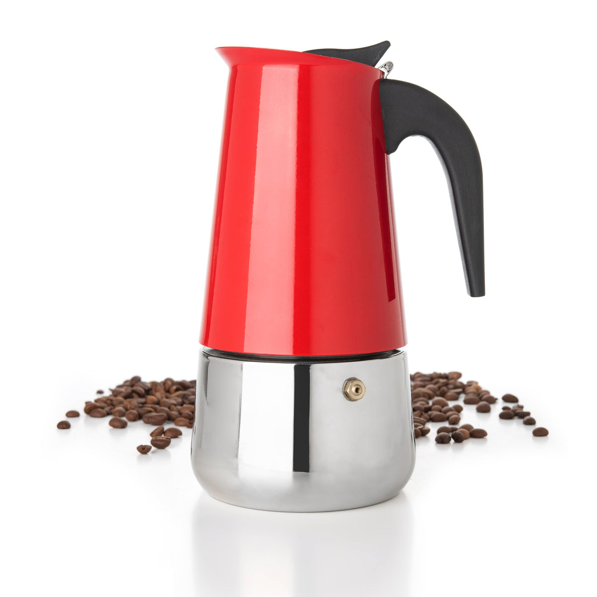 Red Moka Espresso Pot