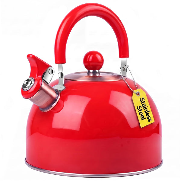 Cerise Red Tea Kettle