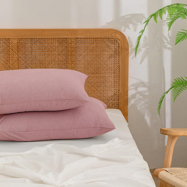 Washed Cotton Pillowcases (Set of 2)
