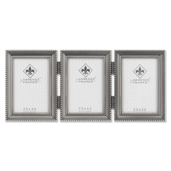 Pewter Bead Picture Frame
