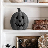 Black Terracotta Pumpkin Lantern
