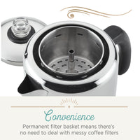 Stainless Steel Coffee Percolator