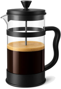 Black Glass French Press