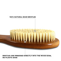 Boar Bristle Bath Brush