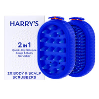 Scalp & Body Scrubbers (Set of 2)