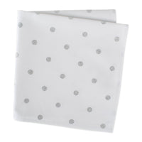 Silver Polka Dot Napkins (Set of 4)