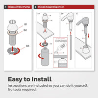 Stainless Sink Soap Dispenser