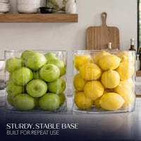 Clear Glass Cylinder Vase