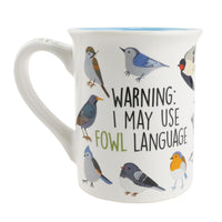 Multicolor Bird Mug