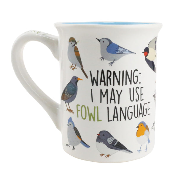Multicolor Bird Mug