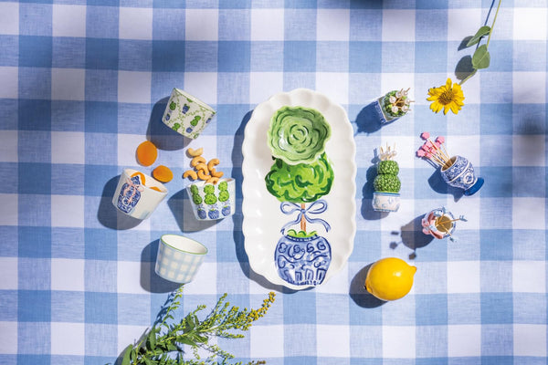 Blue Ceramic Ramekins (Set of 2)