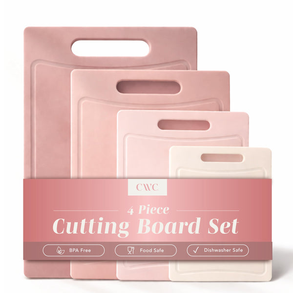 Pink Cutting Boards (Set of 4)